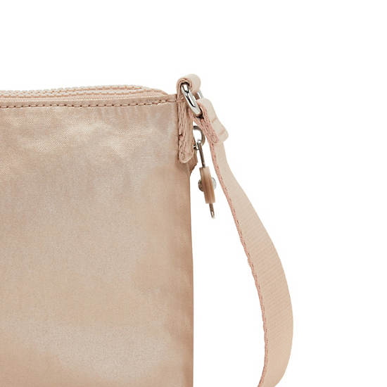 Torba Crossbody Kipling Boyd Metallic Złote | PL 2120PJ